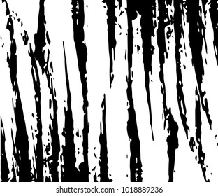 Grunge lines. Set of grunge brush strokes. Overlay texture for your amazing design. Grain Urban Dust Distress. Black and white style.