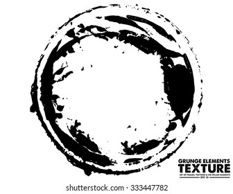 Grunge lines texture - abstract isolated stock vector template - easy to use