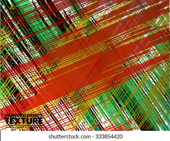 Grunge lines texture - abstract isolated stock vector template - easy to use