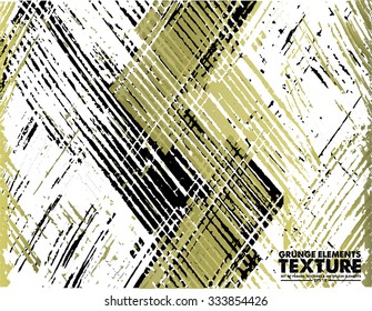 Grunge lines texture - abstract isolated stock vector template - easy to use