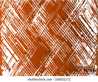 Grunge lines texture - abstract isolated stock vector template - easy to use
