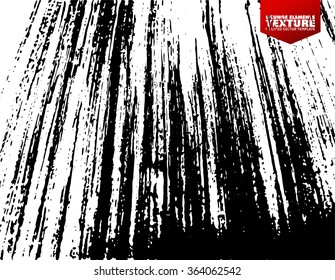 Grunge lines texture - abstract isolated stock vector template - easy to use