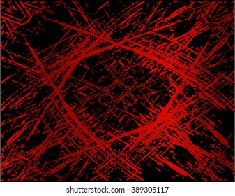 Grunge lines texture - abstract isolated stock vector template - easy to use