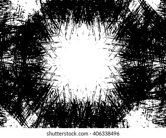 Grunge lines texture - abstract isolated stock vector template - easy to use
