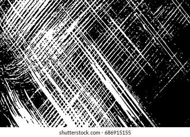 Grunge lines texture - abstract isolated stock vector template - easy to use