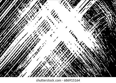 Grunge lines texture - abstract isolated stock vector template - easy to use