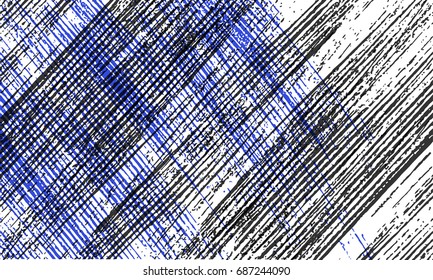 Grunge lines texture - abstract isolated stock vector template - easy to use