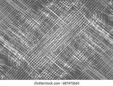 Grunge lines texture - abstract isolated stock vector template - easy to use