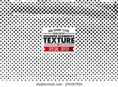 Grunge lines texture - abstract stock vector template - easy to use