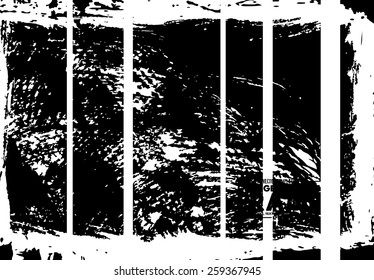 Grunge lines texture - abstract stock vector template - easy to use
