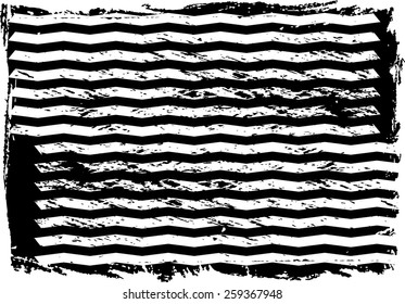 Grunge lines texture - abstract stock vector template - easy to use