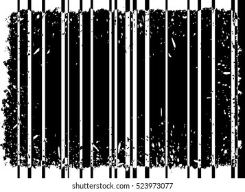 Grunge lines texture - abstract stock vector template - easy to use