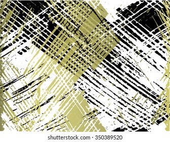 Grunge lines texture background - abstract isolated stock vector design template - easy to use
