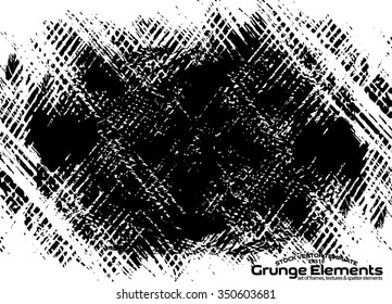 Grunge lines texture background - abstract isolated stock vector design template - easy to use
