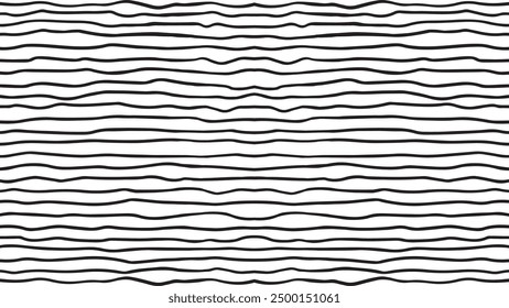 Grunge Lines Texture with Hand-Drawn Sketch and Doodle Elements for Patterns