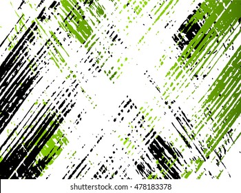Grunge lines texture - isolated vector template
