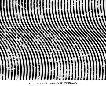 Grunge lines textured vector background