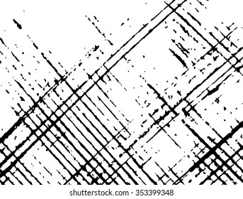 Grunge lines vector