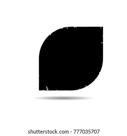 Grunge Logo Ribbon. Modern Shape Stamps Collection,Grunge Circles. Can be used as Banners, Insignias , Logos, Icons, Labels or Badges.