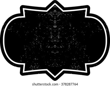 Grunge Logo Shape.Retro Label .Textured badge. banner design.Vector Background.