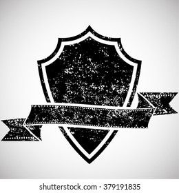 Grunge Logo Shape.Retro Label .Textured badge. banner design.Vector Background.