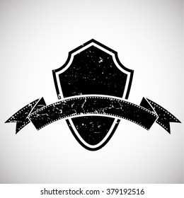 Grunge Logo Shape.Retro Label .Textured badge. banner design.Vector Background.