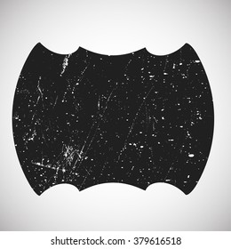 Grunge Logo Shape.Retro Label .Textured label. banner design.Vector Background.