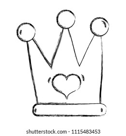 grunge luxury crown object accessory design