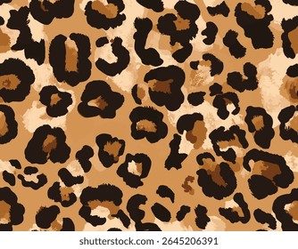 Grunge Macro Elements Jaguar Animal Skin Furry Vector Art Hand drawn, Leopard, Cheetah Skin Abstract shapes, vivid bright colors, trendy suitable for print on surface all over print seamless pattern 