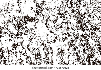 Grunge marble texture. White and black distress design. Torn stone modern background. Monochrome granite surface. Vector illustration.