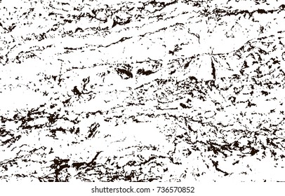 Grunge marble texture. White and black distress design. Torn stone modern background. Monochrome granite surface. Vector illustration.