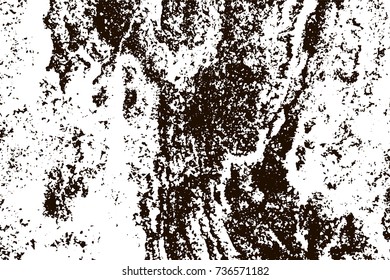 Grunge marble texture. White and black distress design. Torn stone modern background. Monochrome granite surface. Vector illustration.