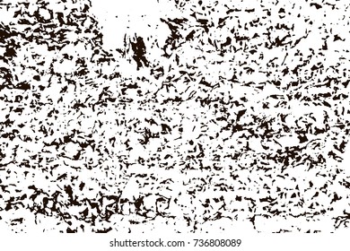 Grunge marble texture. White and black distress design. Torn stone modern background. Monochrome granite surface. Vector illustration.