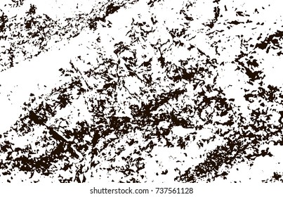 Grunge marble texture. White and black distress design. Torn stone modern background. Monochrome granite surface. Vector illustration.