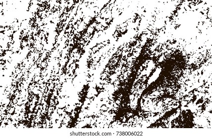 Grunge marble texture. White and black distress design. Torn stone modern background. Monochrome granite surface. Vector illustration.