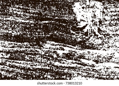 Grunge marble texture. White and black distress design. Torn stone modern background. Monochrome granite surface. Vector illustration.