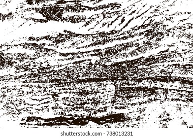 Grunge marble texture. White and black distress design. Torn stone modern background. Monochrome granite surface. Vector illustration.