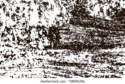 Grunge marble texture. White and black distress design. Torn stone modern background. Monochrome granite surface. Vector illustration.