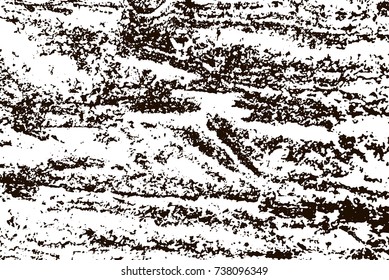 Grunge marble texture. White and black distress design. Torn stone modern background. Monochrome granite surface. Vector illustration.