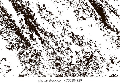 Grunge marble texture. White and black distress design. Torn stone modern background. Monochrome granite surface. Vector illustration.