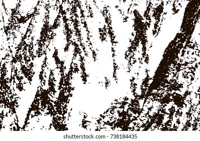 Grunge marble texture. White and black distress design. Torn stone modern background. Monochrome granite surface. Vector illustration.