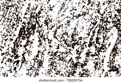 Grunge marble texture. White and black distress design. Torn stone modern background. Monochrome granite surface. Vector illustration.