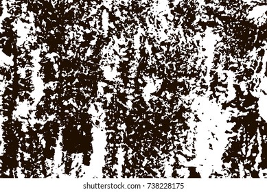 Grunge marble texture. White and black distress design. Torn stone modern background. Monochrome granite surface. Vector illustration.