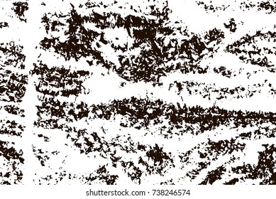 Grunge marble texture. White and black distress design. Torn stone modern background. Monochrome granite surface. Vector illustration.