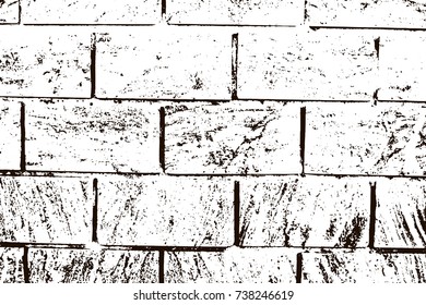 Grunge marble texture. White and black distress design. Torn stone modern background. Monochrome granite surface. Vector illustration.
