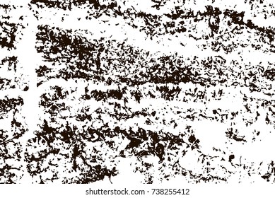 Grunge marble texture. White and black distress design. Torn stone modern background. Monochrome granite surface. Vector illustration.