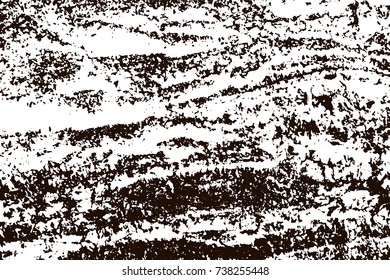 Grunge marble texture. White and black distress design. Torn stone modern background. Monochrome granite surface. Vector illustration.