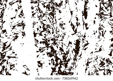 Grunge marble texture. White and black distress design. Torn stone modern background. Monochrome granite surface. Vector illustration.