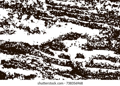 Grunge marble texture. White and black distress design. Torn stone modern background. Monochrome granite surface. Vector illustration.