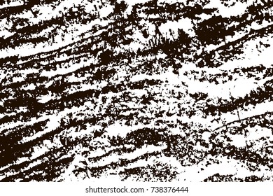 Grunge marble texture. White and black distress design. Torn stone modern background. Monochrome granite surface. Vector illustration.